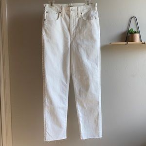 NWT MADEWELL Perfect Vintage Crop Jean